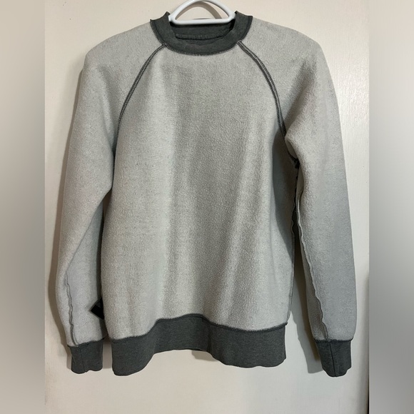 BRUNETTE “No Champagne No Gain” women’s gray long sleeved sweatshirt - Picture 5 of 8